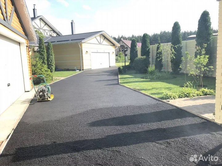 Брусчатка/Асфальт/Бордюры