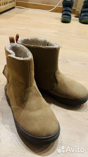 Ботинки замшевые carter's весна-осень для мальчика