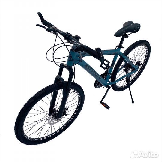 Велосипед cmcpro бело зеленый 11