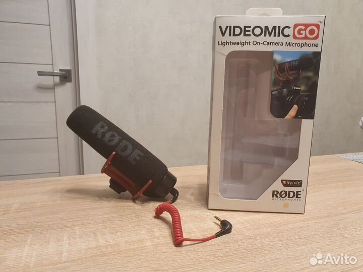 Микрофон-пушка Rode VideoMic GO (реплика)