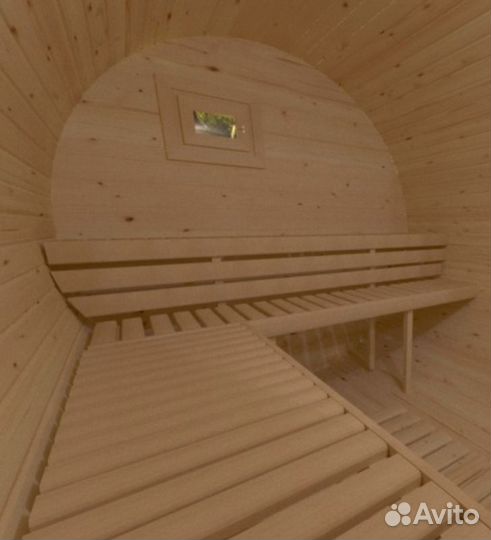 Баня бочка 4 метра на участок
