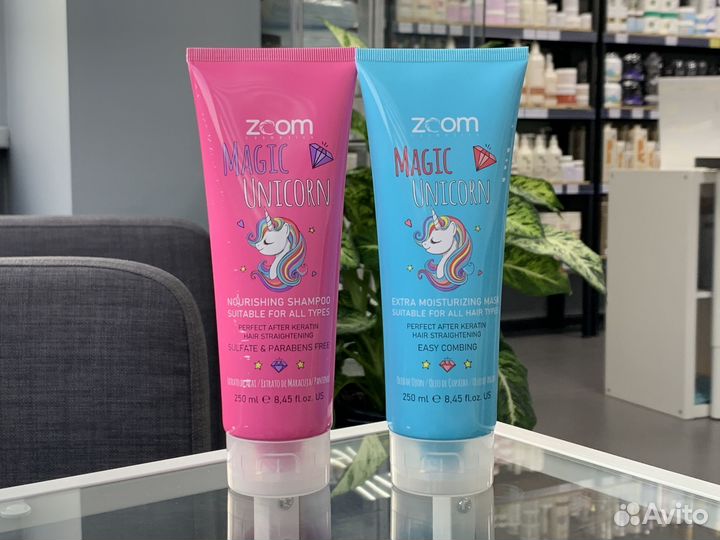 Шампунь и маска для волос Zoom Unicorn