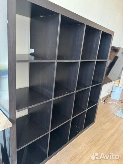 Стеллаж икеа 16 ячеек