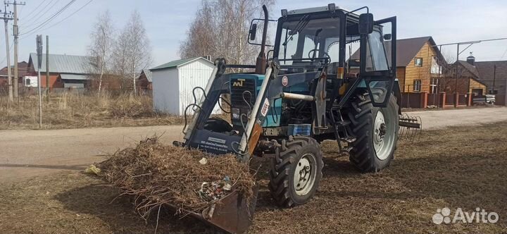 Услуги трактора мтз-82