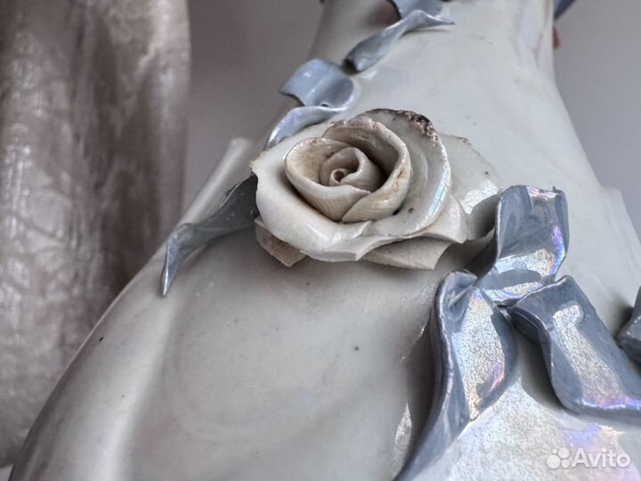 Ваза для цветов фарфор Кисловодский СССР