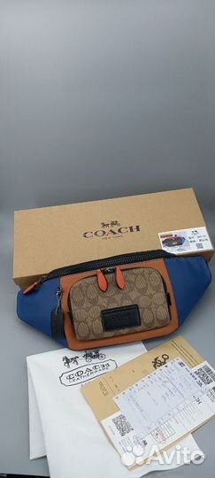 Поясная сумка мужская Coach