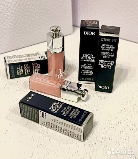 Блеск Dior Lip Maximizer 001 розовый пинк