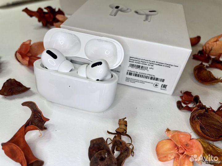Airpods Pro, топовая версия с шумоподавлением