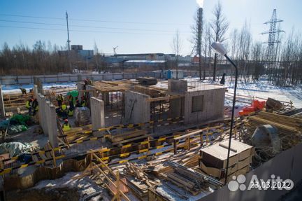 Ход строительства ЖК «Живи! В Рыбацком» 1 квартал 2022