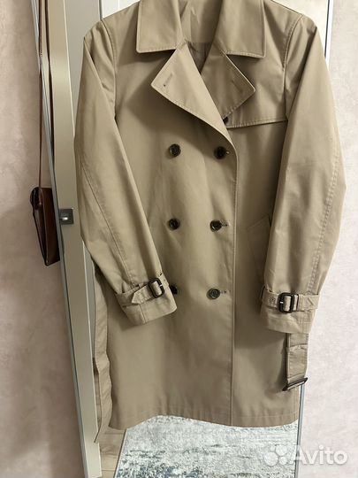 Плащ тренч uniqlo