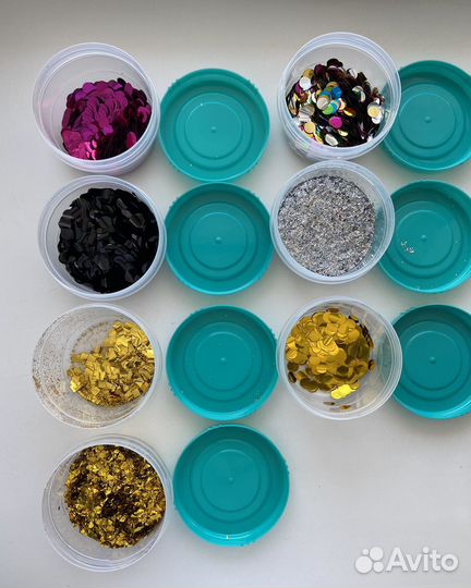 Конфетти в баночках