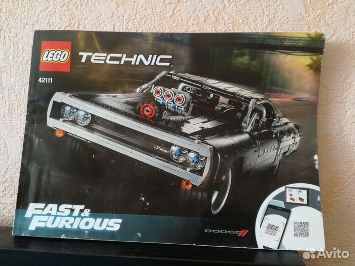 Инструкция Lego Лего Technic 42111 Доминика Торето