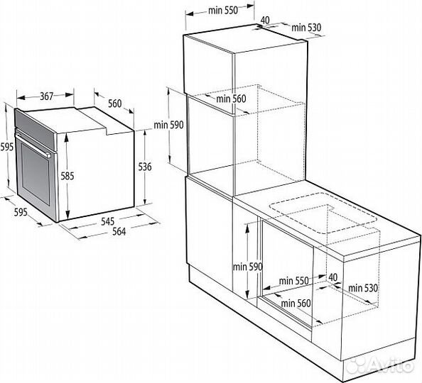 Духовой шкаф gorenje BSA6747A04X