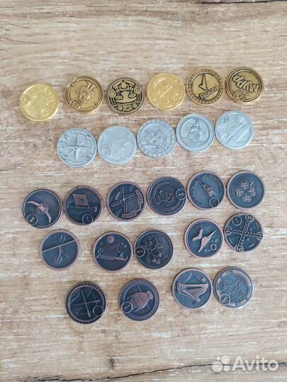 Набор монет из пятерочки