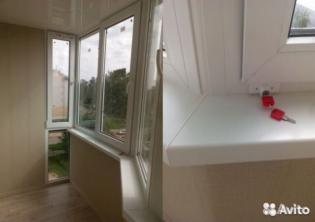 Балконы лоджии окна