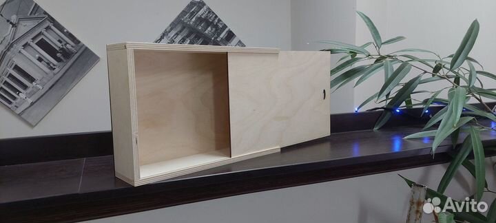 Коробка подарочная деревянная