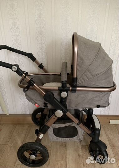 Детская коляска с автолюлькой