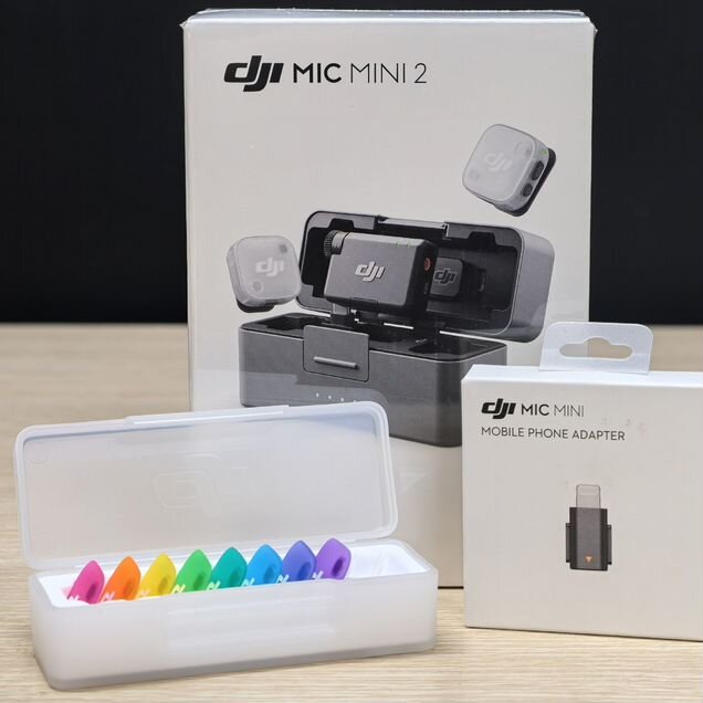 Новый комплект DJI Mic Mini 2 iPhone Lightning