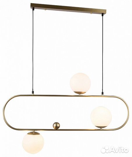 Подвесной светильник TopLight Aleesha TL1228H-03GD