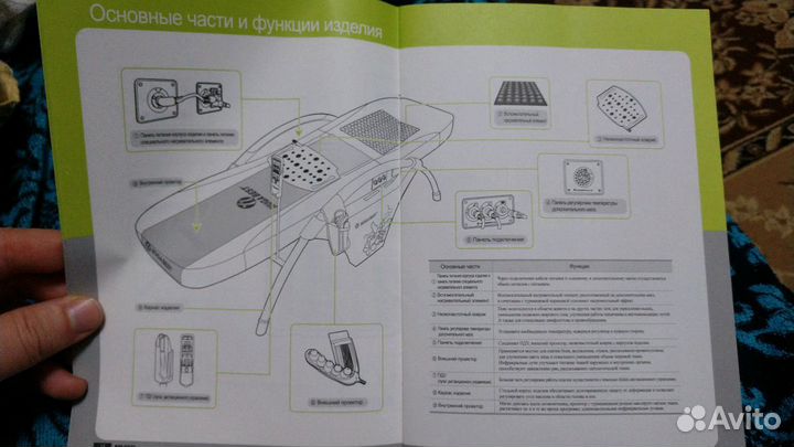 Массажная кровать nuga best nm-5000