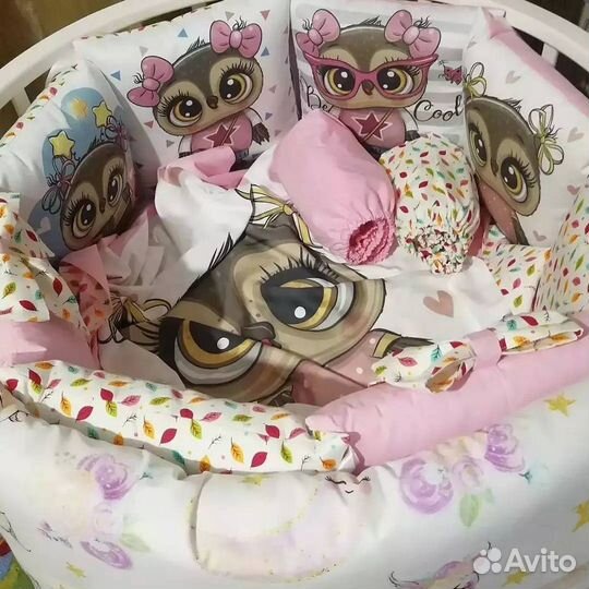 Бортики в кроватку новые