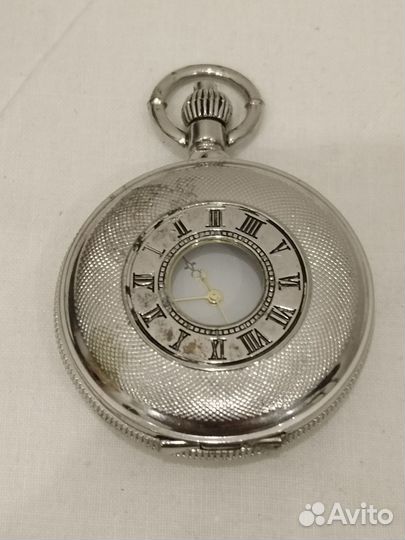 Часы карманные кварц металл