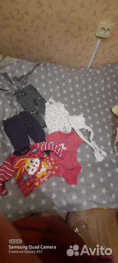 Детская одежда для девочек пакетом