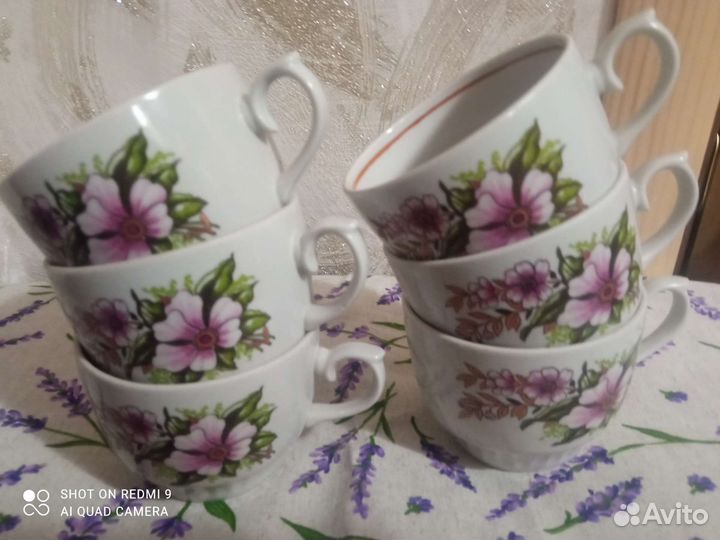 Чайные чашки СССР