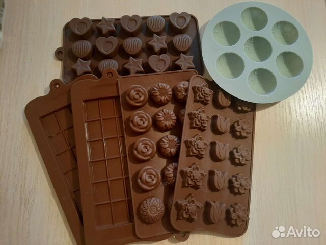 Силиконовые формы для шоколада