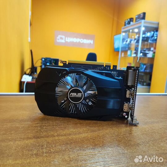 Видеокарта asus GeForce GTX 1050Ti 4G/ гарантия