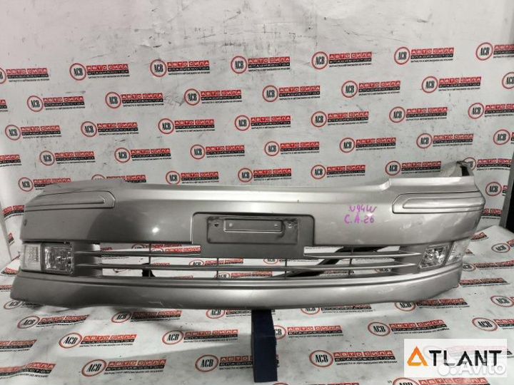 Бампер передний mitsubishi chariot grandis