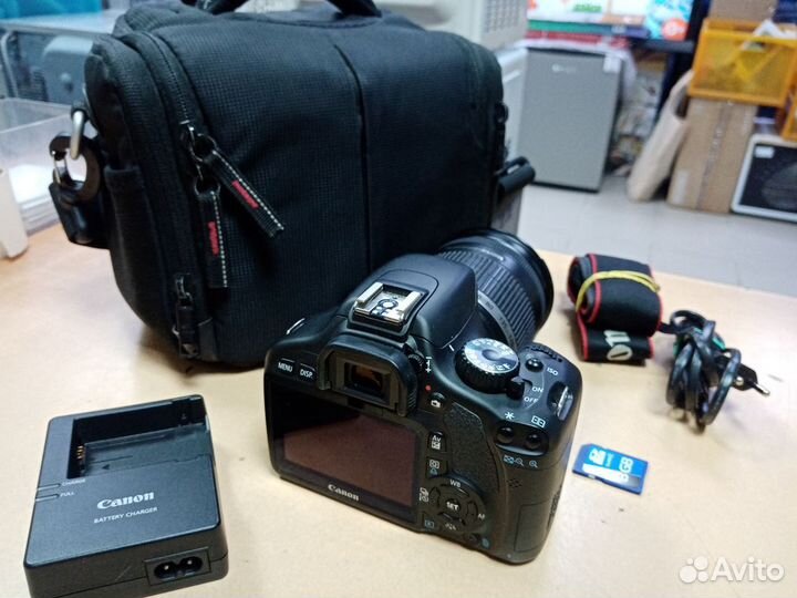 Фотоаппарат Canon EOS550 + объектив EFS 18-200mm