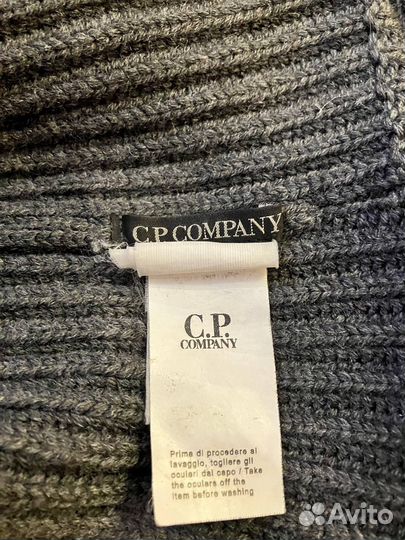 Шапка cp company с линзами