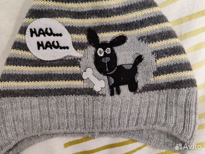 Шапка детская демисезонная 46 48