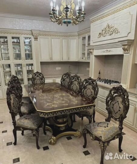 Кухонный стол стулья обеденная группа