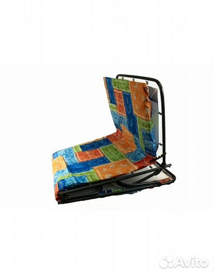 Раскладушка с матрасом