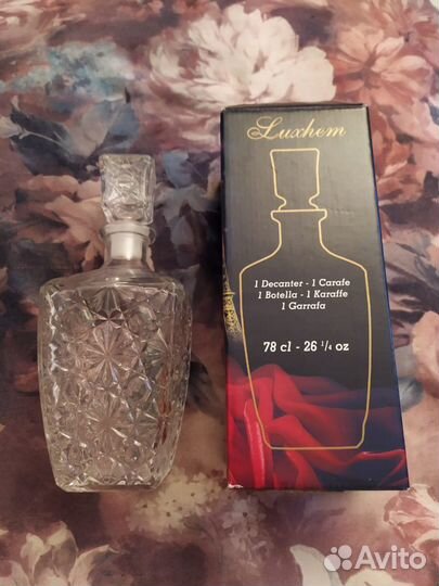 Менажница, 2 графина, 2 конфетницы, штоф