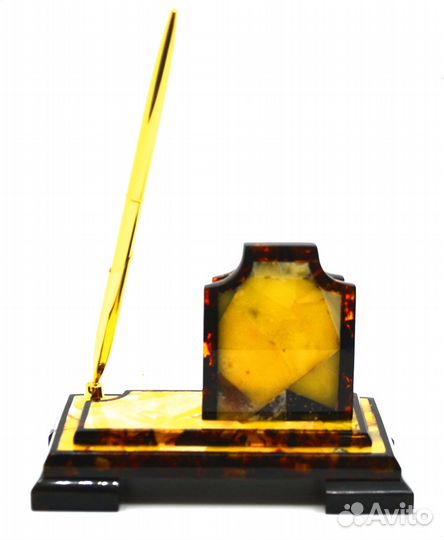 Визитница из янтаря