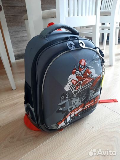 Школьный рюкзак grizzly в отл.сост
