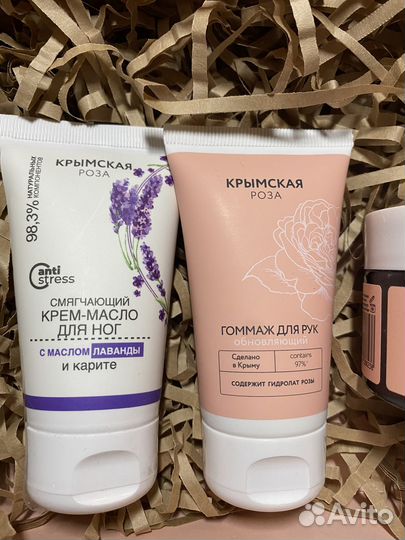 Подарочный набор «Крымская роза со свечой»