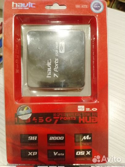 Концентратор HAB USB 2.0 Havit HV-H75
