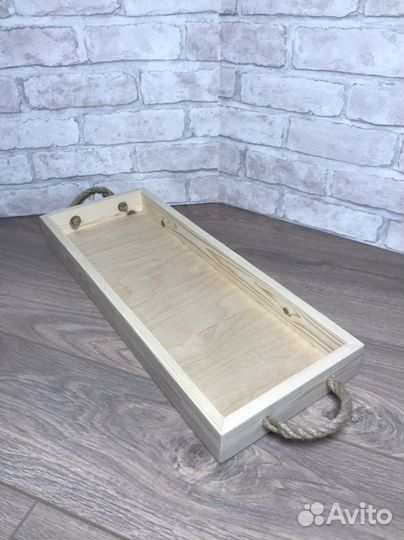 Поднос деревянный
