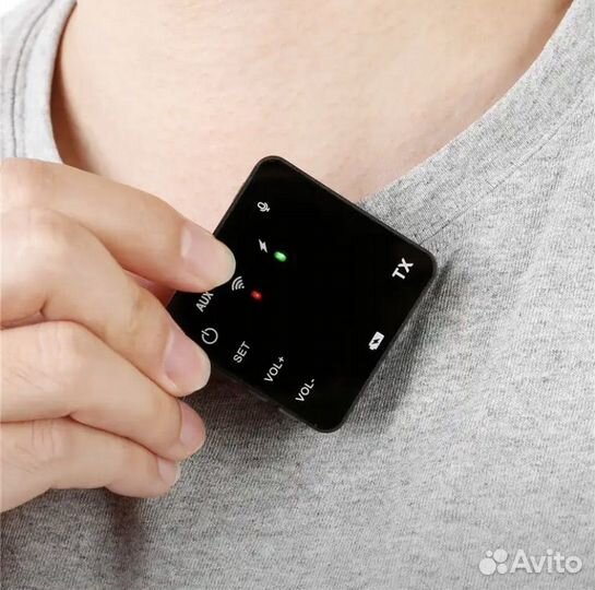 Беспроводной петличный микрофон 2,4G