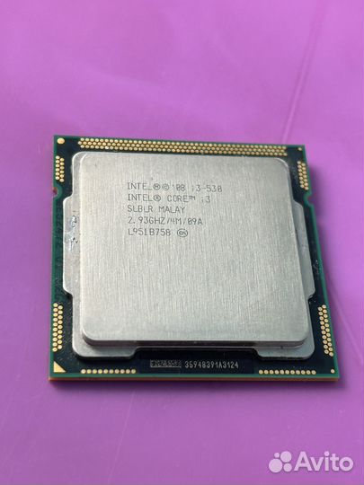 Процессор intel core i3-530