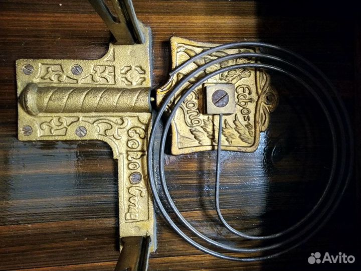 Настенные часы с боем Moser начало века