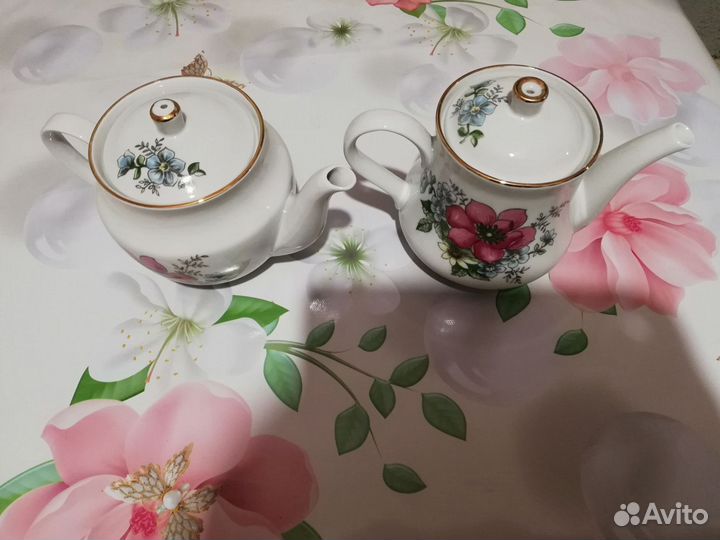 Чайники фарфоровые СССР