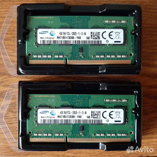 Оперативная память ddr3l 4 gb