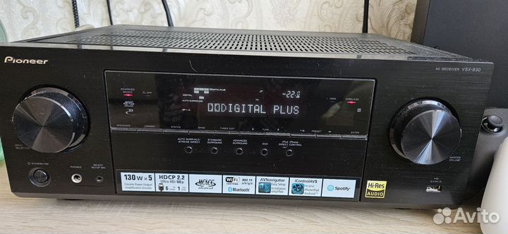 Ресивер pioneer vsx -830-k