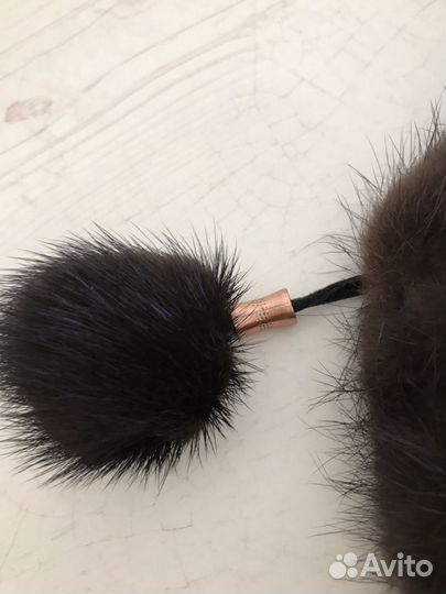 Меховая шапка из норки