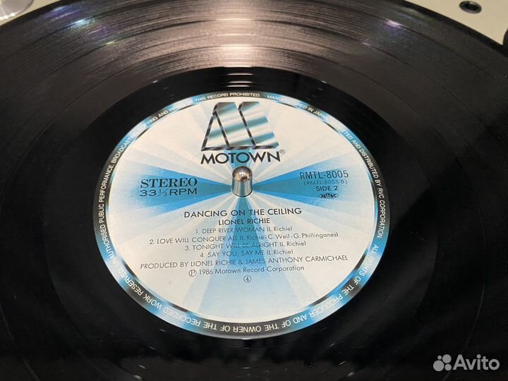 Lionel Richie – Dancing On The Ceiling LP Винил